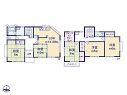 厚木市妻田北3丁目　中古戸建