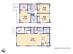 相模原市緑区久保沢1丁目　新築戸建　全4棟　4号棟