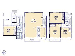 横浜市港南区芹が谷1丁目　新築戸建　全2棟　B号棟
