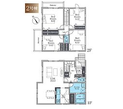 相模原市中央区横山1期　新築戸建　全3棟　2号棟