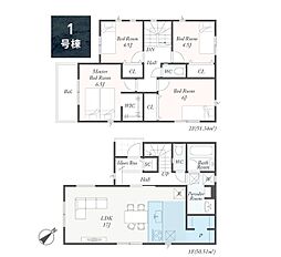 秦野市堀西第2　新築戸建　全1棟　1号棟
