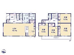 藤沢市葛原第2　新築戸建　全12棟　1号棟