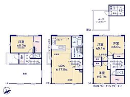 横浜市港北区綱島東4丁目3期　新築戸建　全1棟