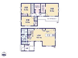 厚木市妻田西1丁目第1期　新築戸建　全3棟　3号棟