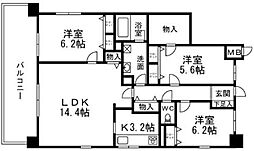 スパシオ・コモド平尾 401
