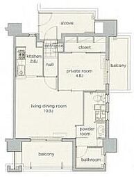 リアンシエルブルー東比恵 608