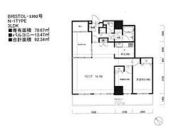 西新テングッドシティブリストル 1202