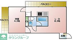 西新テングッドシティサボイ 1102