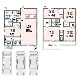 宇治市広野町宮谷　5LDK新築戸建 【長期優良住宅仕様♪】