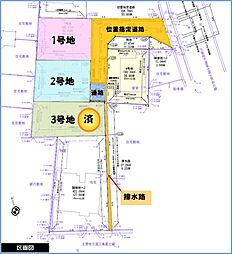 建築条件なしデグチエステート富士岡土地　全3区画