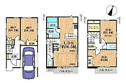 新築戸建 大田区北糀谷1期　全2区画