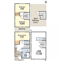東尾久8丁目　新築戸建て所有権