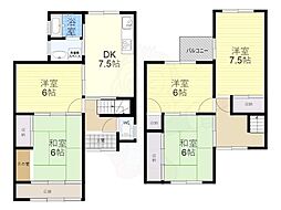 五ケ庄北ノ庄貸家（33-38）