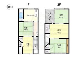 京都市南区西九条開ケ町の一戸建て