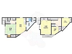 京都市伏見区深草大亀谷万帖敷町の一戸建て