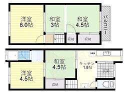 宇治市六地蔵紺屋町の一戸建て