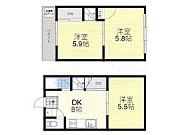 神戸市長田区大日丘町１丁目の一戸建て