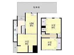 京都市伏見区深草スゝハキ町の一戸建て