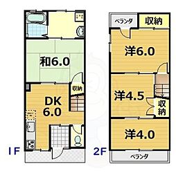 宇治市槇島町南落合の一戸建て