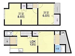 京都市伏見区淀際目町の一戸建て
