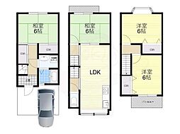 京都市伏見区羽束師鴨川町の一戸建て
