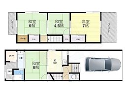 京都市伏見区醍醐御陵西裏町の一戸建て