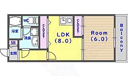 スカイビュー東土川 102
