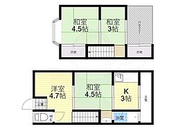 京都市伏見区向島西堤町の一戸建て