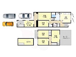 京都市伏見区桃山町大島の一戸建て