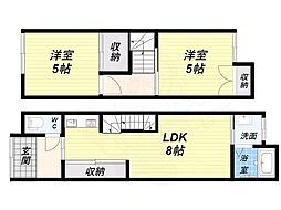 京都市南区八条内田町の一戸建て