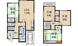 宇治市五ケ庄北ノ庄の一戸建て