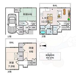 京都市伏見区羽束師鴨川町の一戸建て