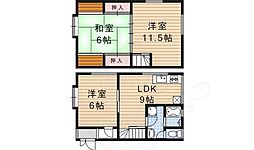 宇治市木幡御蔵山の一戸建て
