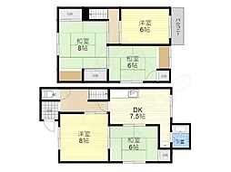 京都市伏見区深草大亀谷西久宝寺町の一戸建て