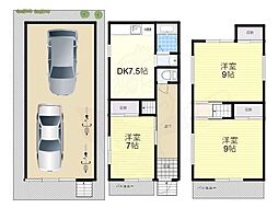 京都市伏見区横大路貴船の一戸建て