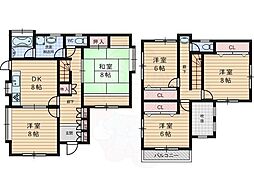 宇治市寺山台３丁目の一戸建て