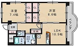 クィーンズコート久津川
