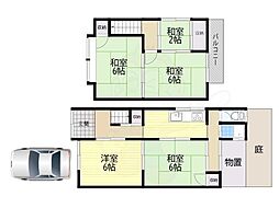 京都市伏見区深草大亀谷金森出雲町の一戸建て