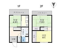 京都市伏見区淀新町の一戸建て