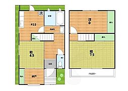 京都市伏見区淀新町の一戸建て