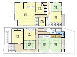 深草大亀谷万帖敷町貸家(3-25)