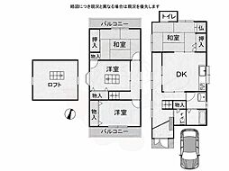宇治市小倉町山際の一戸建て