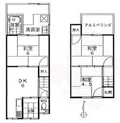 京都市伏見区深草大亀谷東寺町の一戸建て