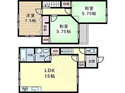 京都市伏見区久我西出町の一戸建て