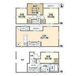 さいたま市浦和区上木崎６丁目の一戸建て
