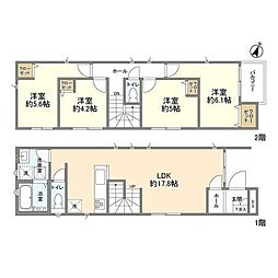 さいたま市岩槻区仲町1丁目の一戸建て