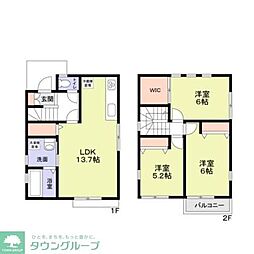 春日部市浜川戸１丁目の一戸建て