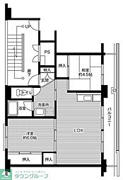 ビレッジハウスなかのめ2号棟 (201号室)
