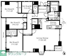 フォレスタ御苑前 401