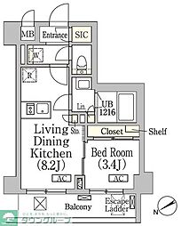 テラス高田馬場ウエスト 603